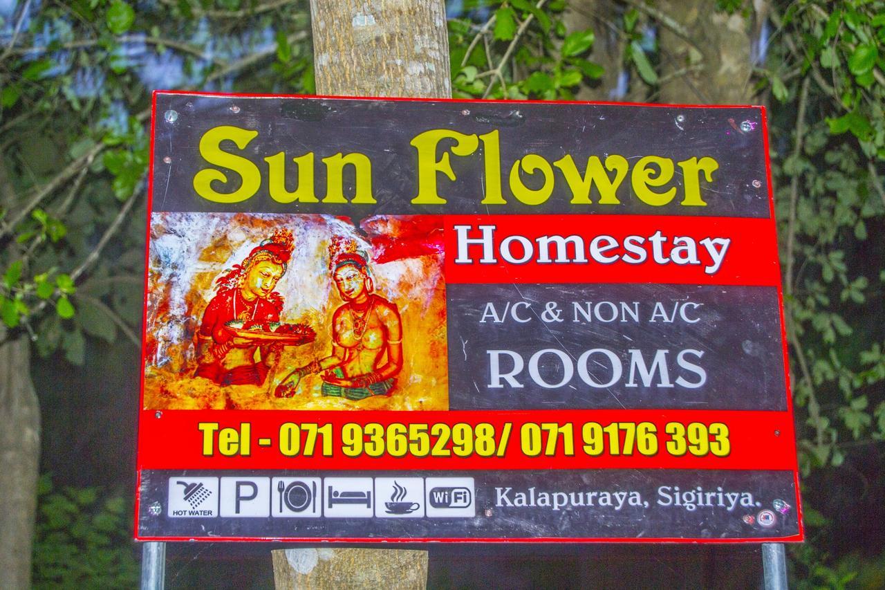 Sun Flower Homestay Sigiriya Bagian luar foto